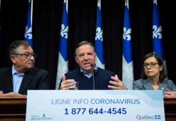 Legault et le corona virus