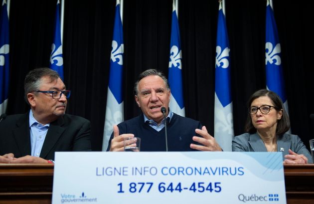 Legault et le corona virus 